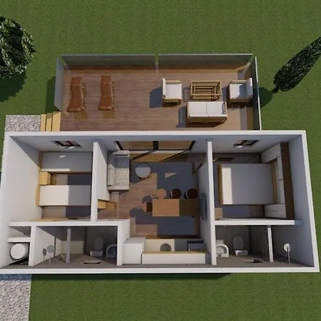 Beachfront Bliss - Vortex4bb 아파트